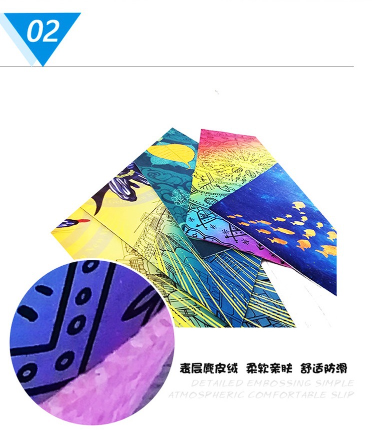 表層鹿皮絨，柔軟親膚，舒適防滑