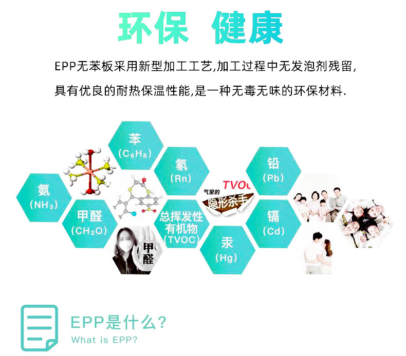環(huán)保，健康，EPP無苯板