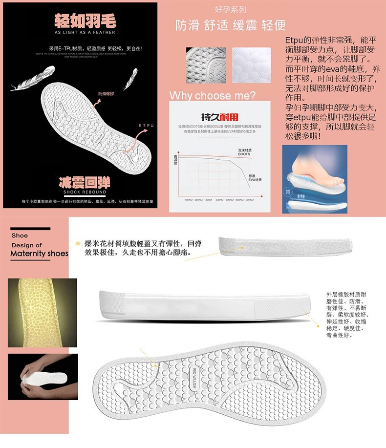 輕如羽毛，減震回彈