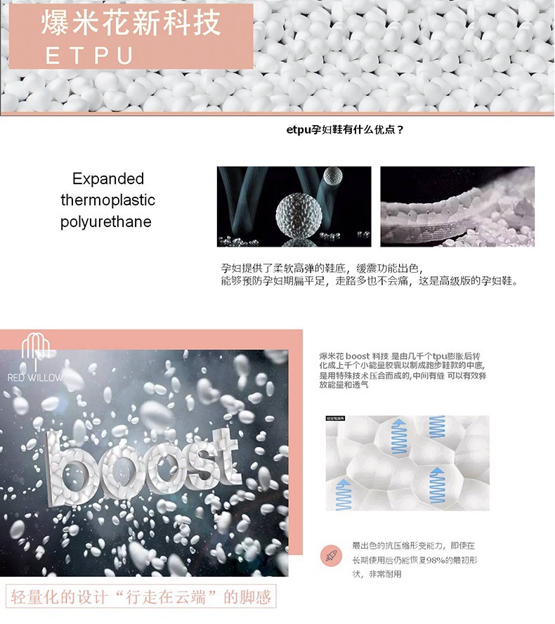 ETPU孕婦鞋優(yōu)點