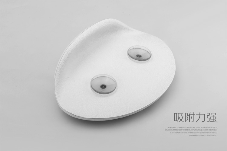 吸盤洗澡頭枕，吸附力強